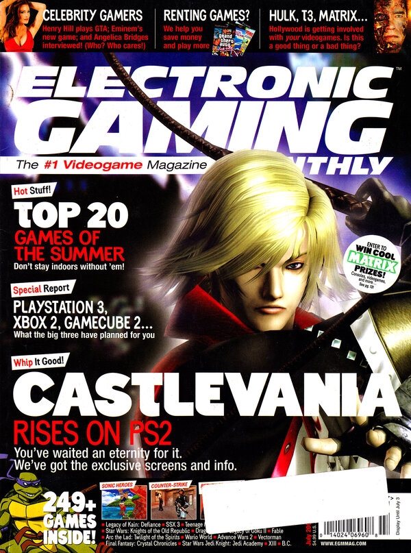 Electronic Gaming Monthly Issue 168 (July 2003) cover